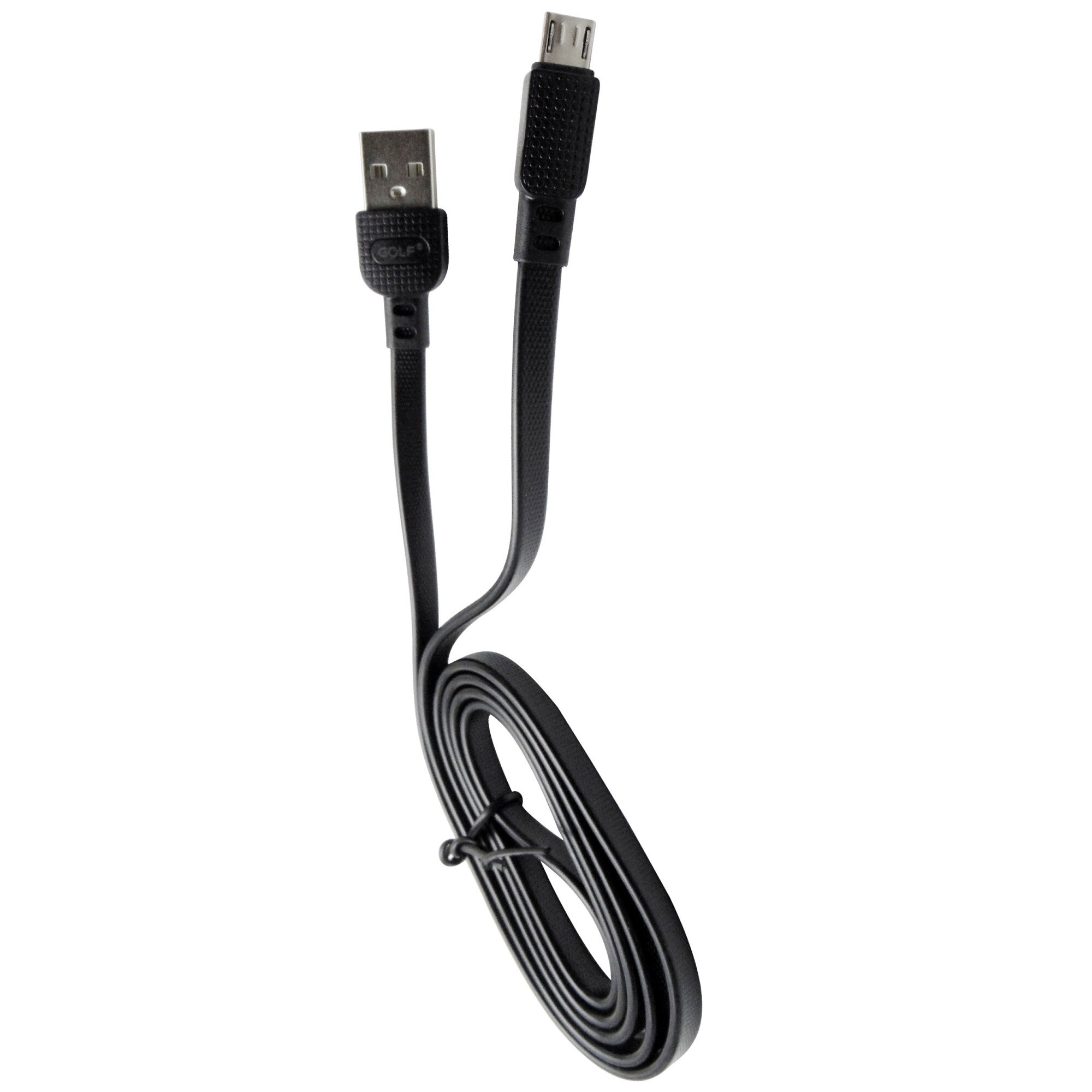 Cablu date/incarcare Golf Armor GC-66M, USB la microUSB, 3A, 1m, negru
